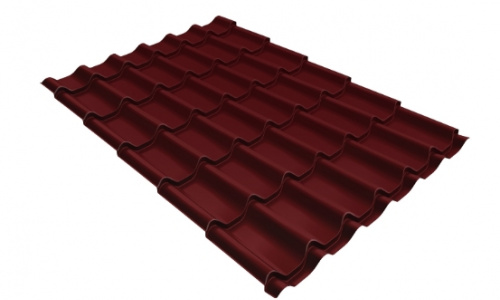 Металлочерепица Супермонтеррей МП-ПЭ RAL 3005