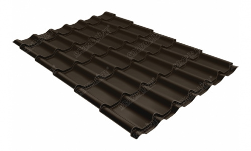 Металлочерепица классик GL 0,5 Velur20 RR 32